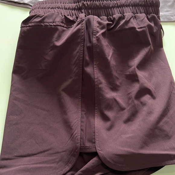 Johnny was Calme Set Elements Waist Short & Effect Tank Fig Purple Size XL - Picture 10 of 15